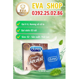 Bao Cao Su Durex chocalate (3 cái)
