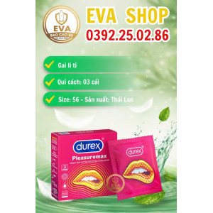 Bao Cao Su Durex Pleasuremax