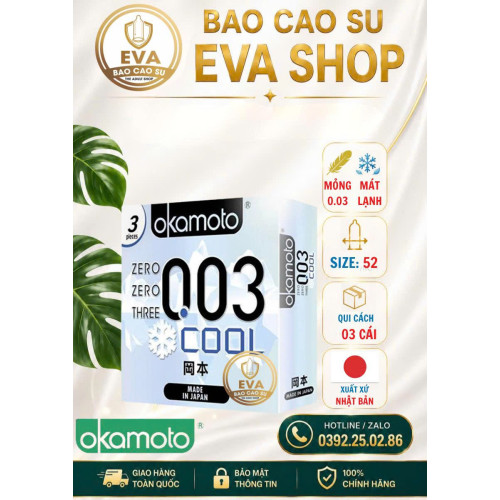 BCS Okamoto 0.03 Cool (3 cái)