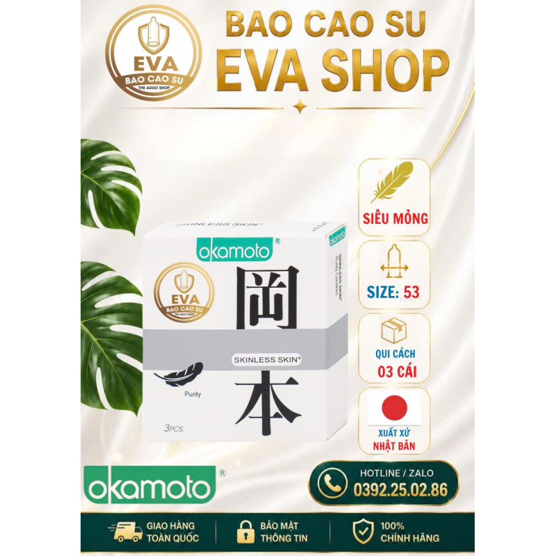 BCS Okamoto Siêu Mỏng (3 cái)