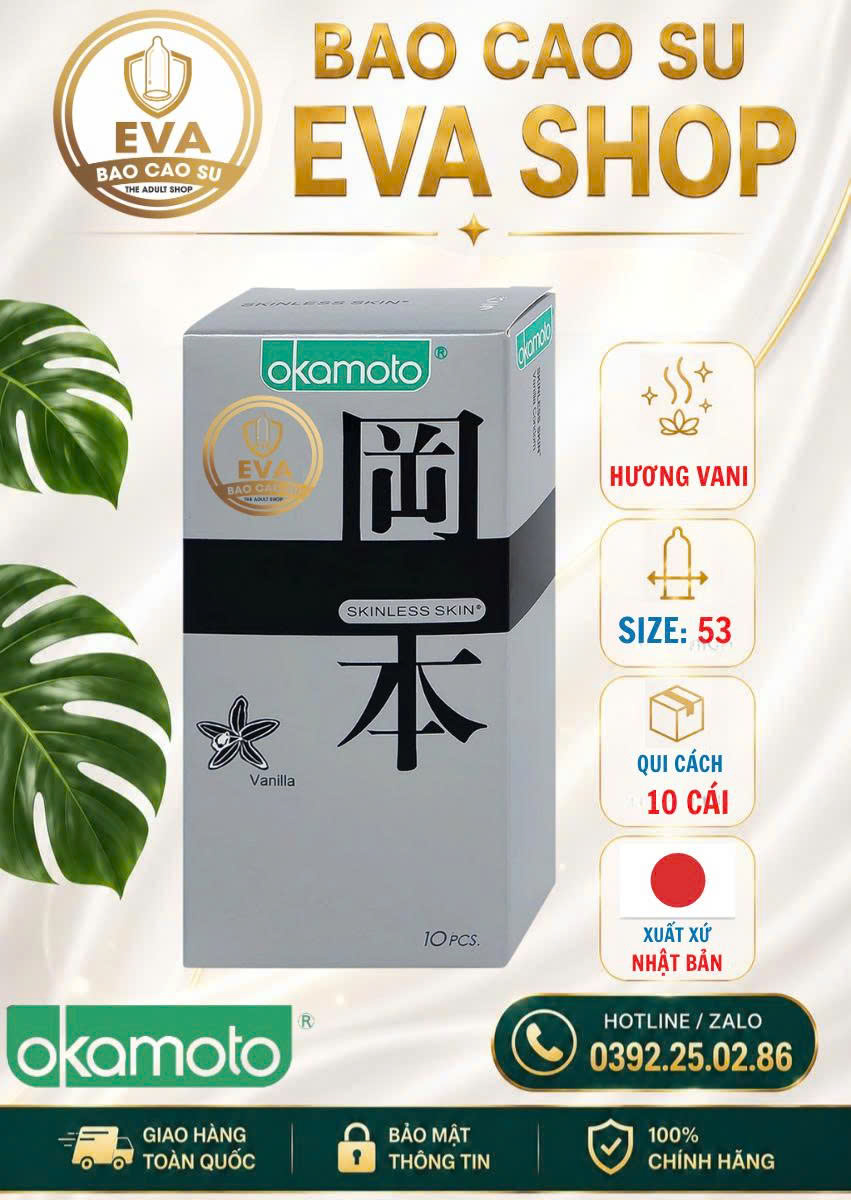 BCS Okamoto Hương Vani (10 cái)