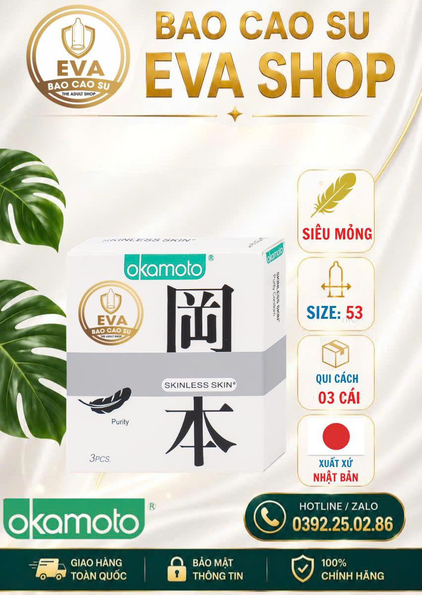 BCS Okamoto Siêu Mỏng (3 cái)