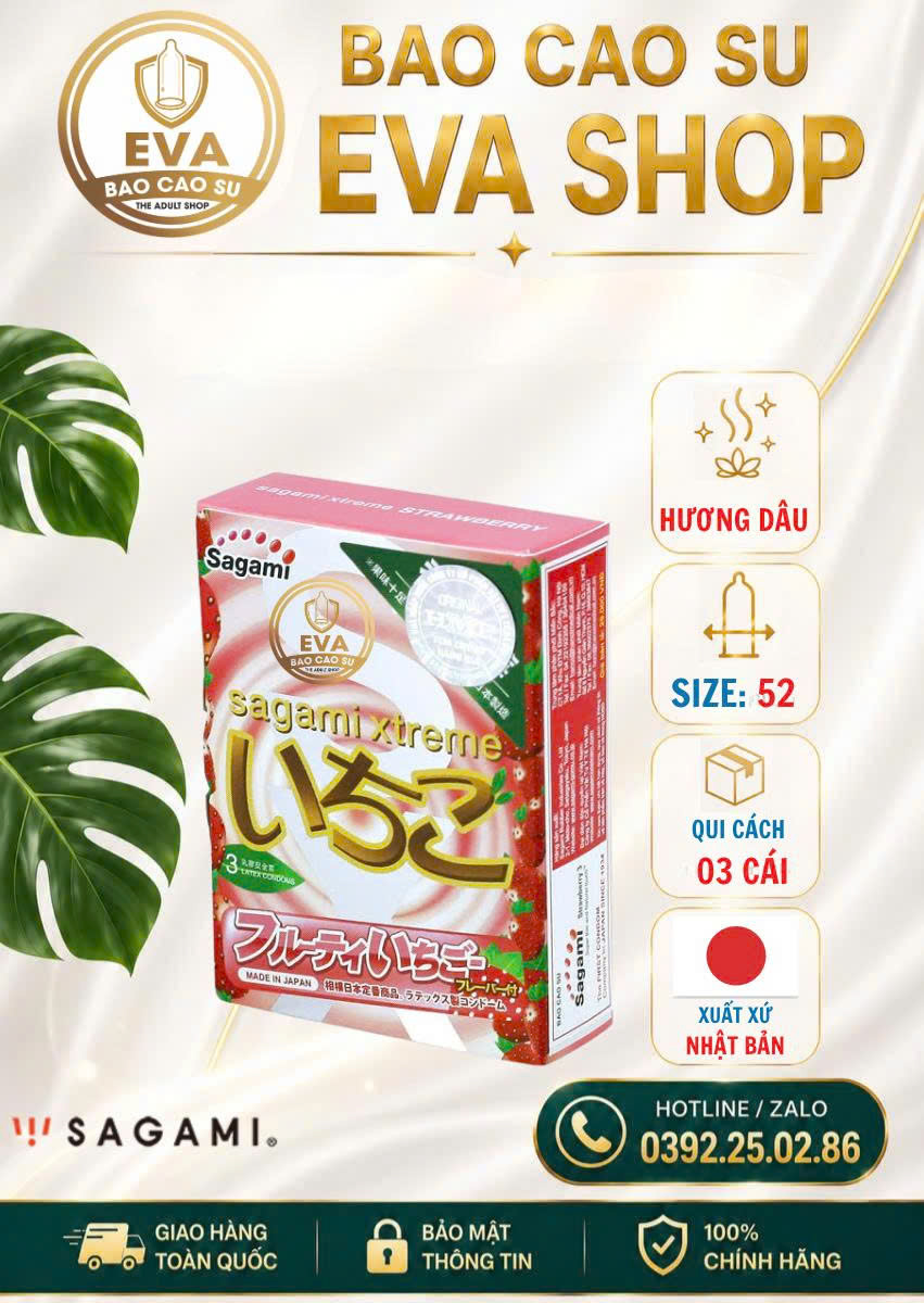 BCS Sagami Strawberry (3 cái)