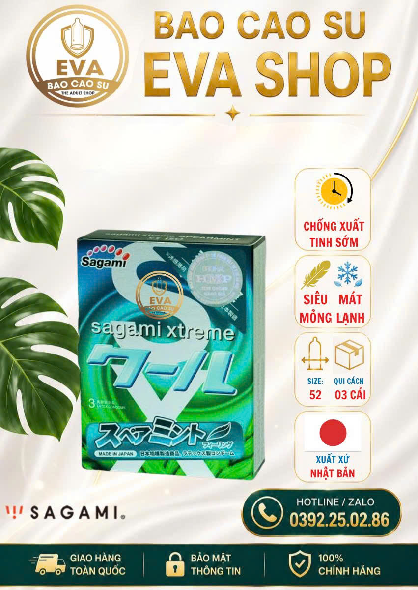 BCS Sagami Bạc Hà (3 cái)