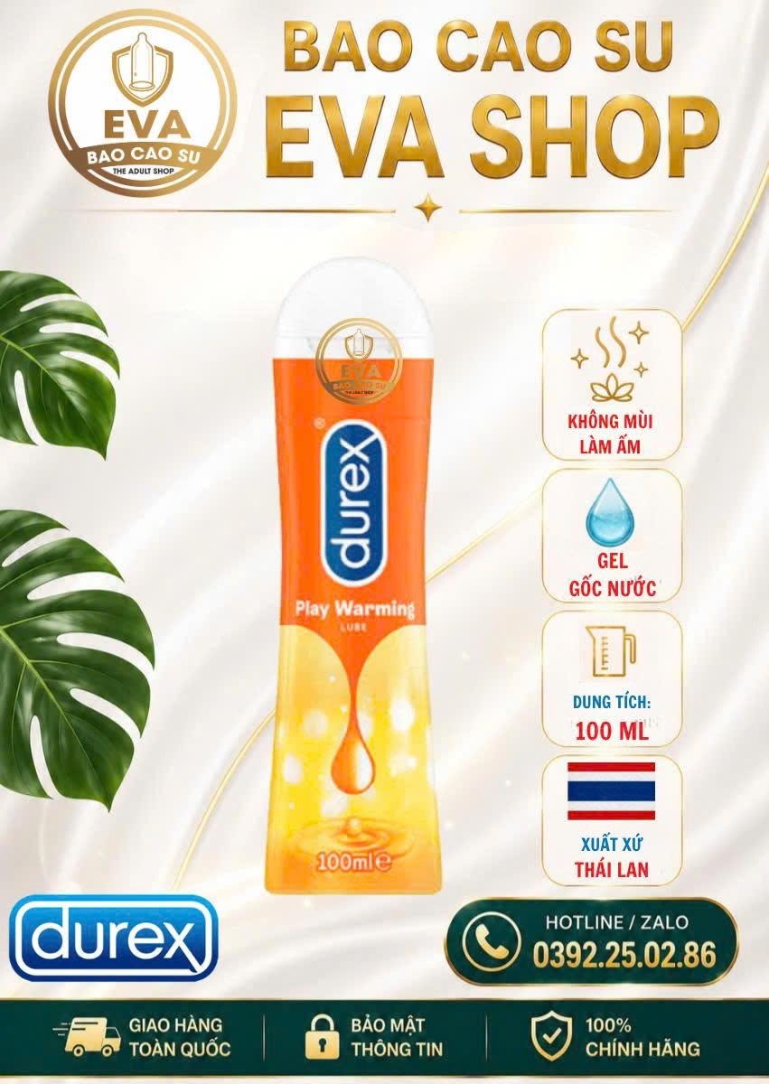 Gel Bôi Trơn Durex Hương Cam 100ml