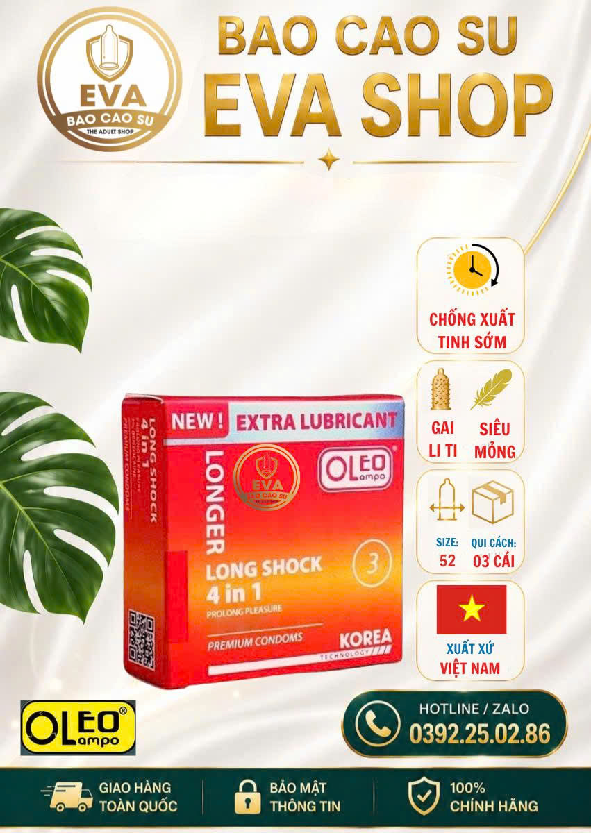 BCS Oleo Lampo 4 in 1 (3 cái)